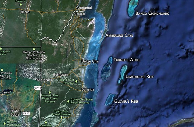 I4074 – Turneffe Flats sea to lagoon